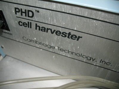 Here is a Cambridge Technology Model 200A PHD Cell Harvester.