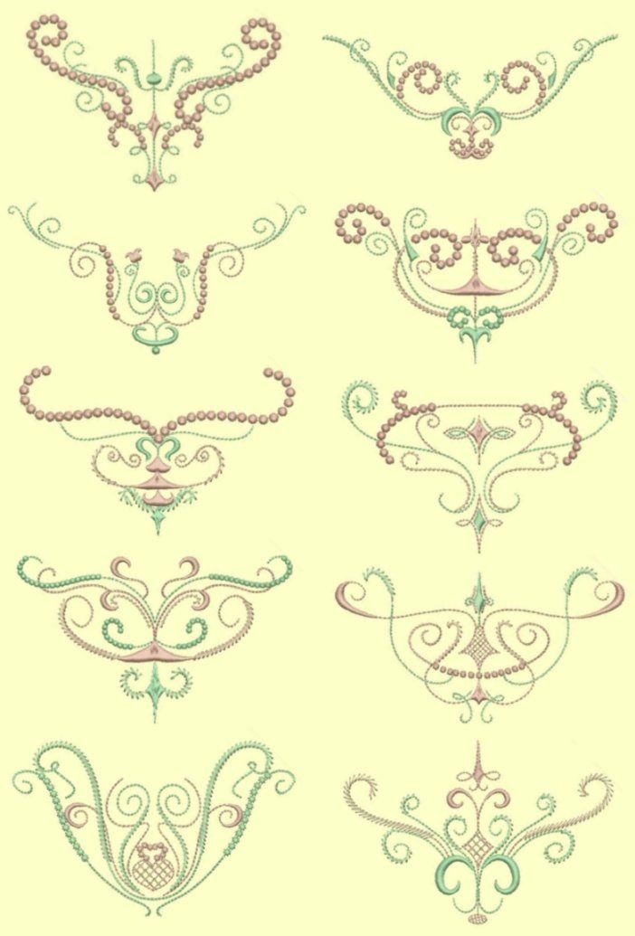 Candlewick & Satin Elegance Machine Embroidery Design CD 80 designs 