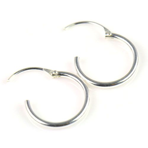   Small Endless Hoop Earrings for Cartilage Nose Lips PT 700