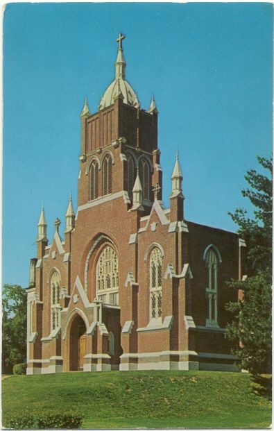 Cape Girardeau MO Missori St Vincent De Paul Church Postcard