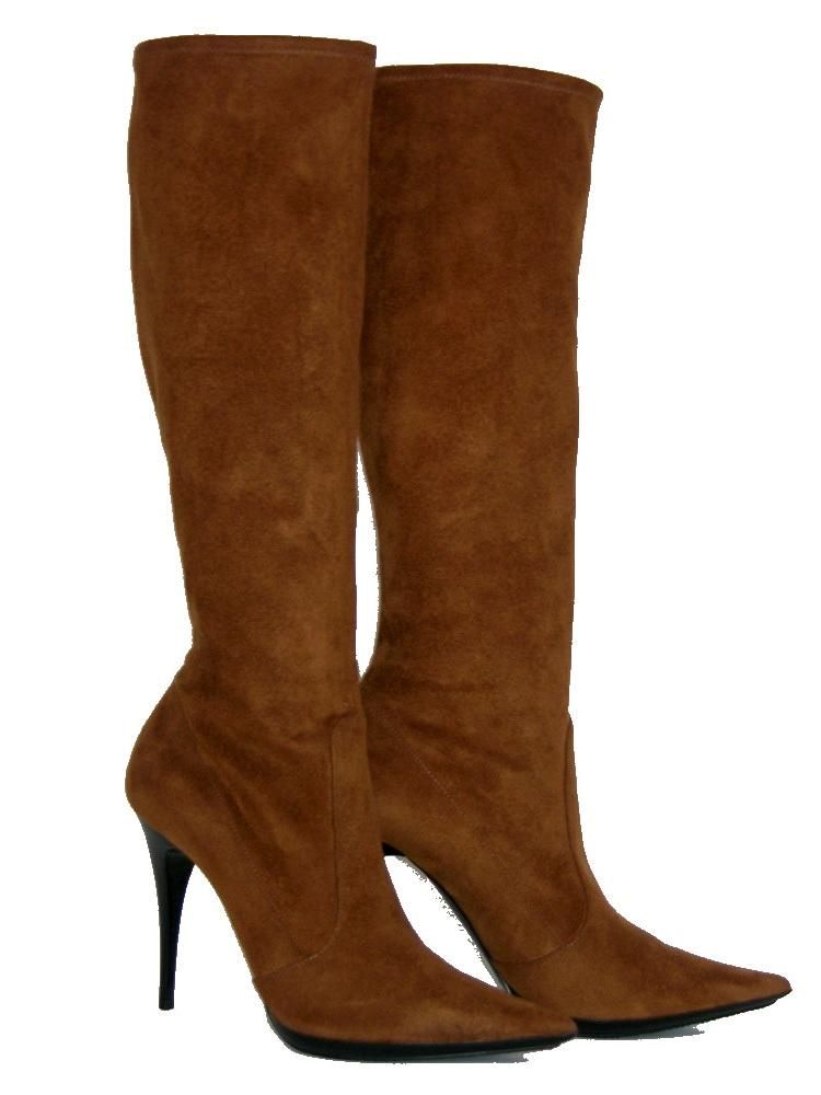 new casadei high heel boots italian size 39 or us 9 color camel 