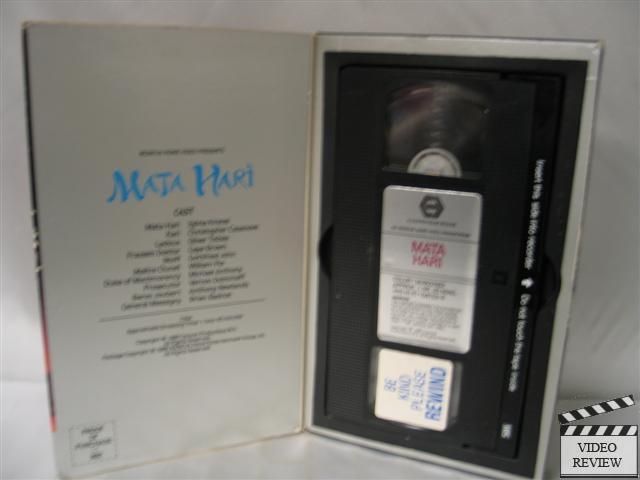 Mata Hari VHS Sylvia Kristel Christopher Cazenove