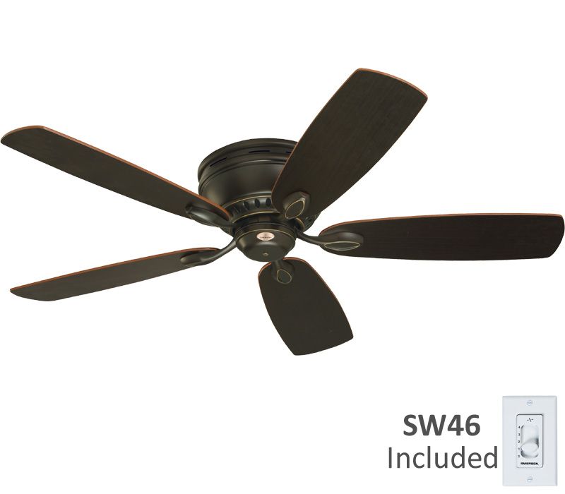    Prima Snugger Hugger Flushmount Ceiling Fan Emerson CF905GES