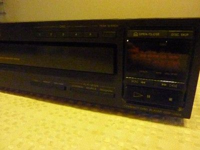 Sony CDP C505 Multi Disc Player 5 CD Carousel Changer