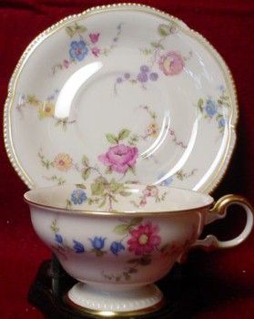 CASTLETON china SUNNYVALE pttrn CUP & SAUCER Set