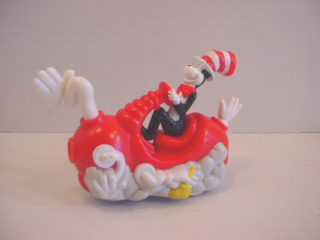 Dr Seuss Cat in The Hat Burger King Wind Up Toy Figure Cake Topper 