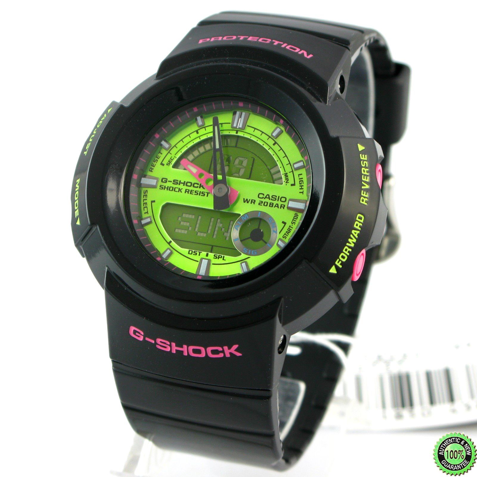 Casio Men Watch G SHOCK 200M Sport +Xpress +Warranty AW 582SC 1A