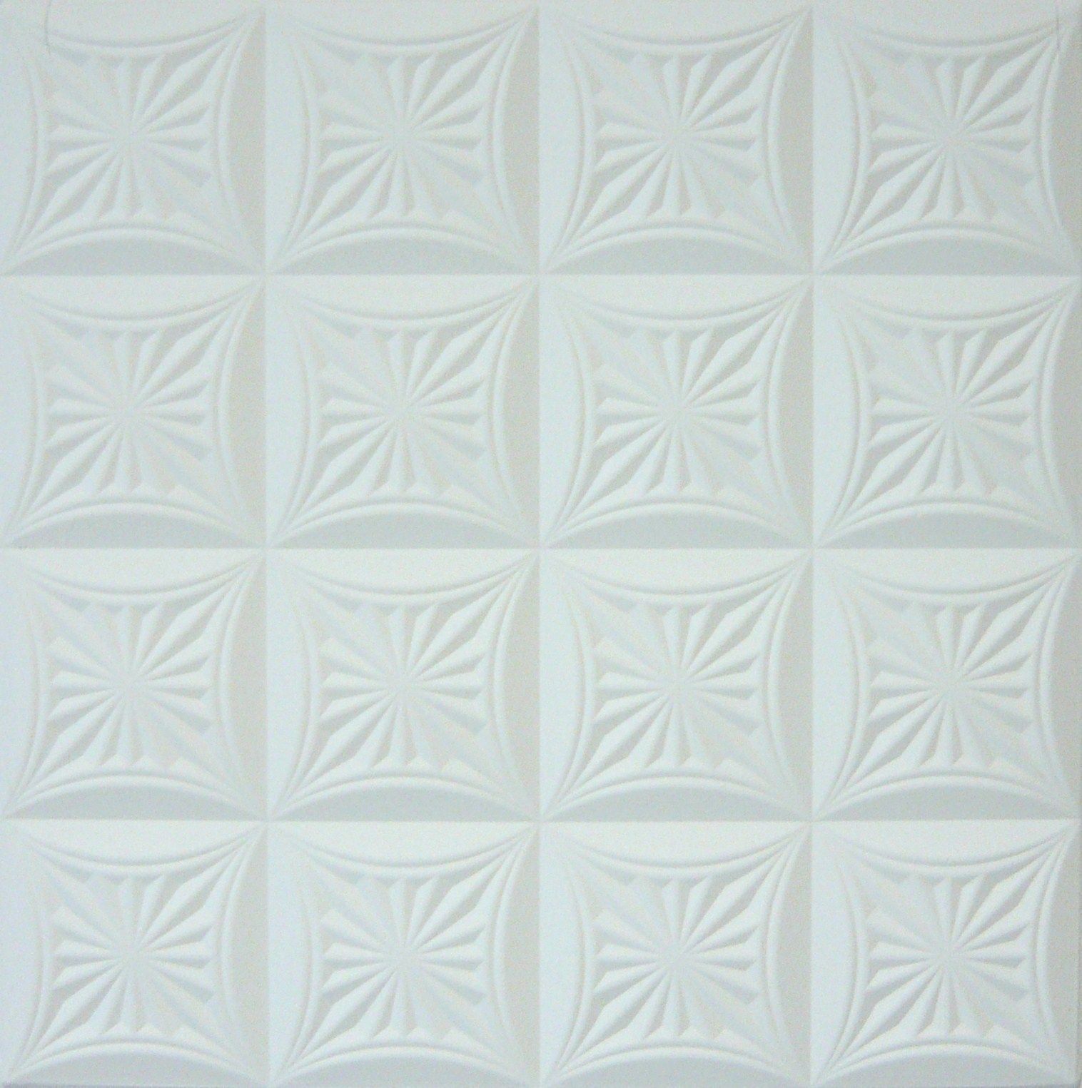 Amazing Styrofoam Ceiling Tiles R40AW ANTIQUE WHITE Easy Glue up