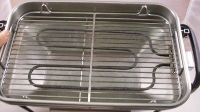   Electric Broiler Grill Smokeless Indoor No Rotisserie USA