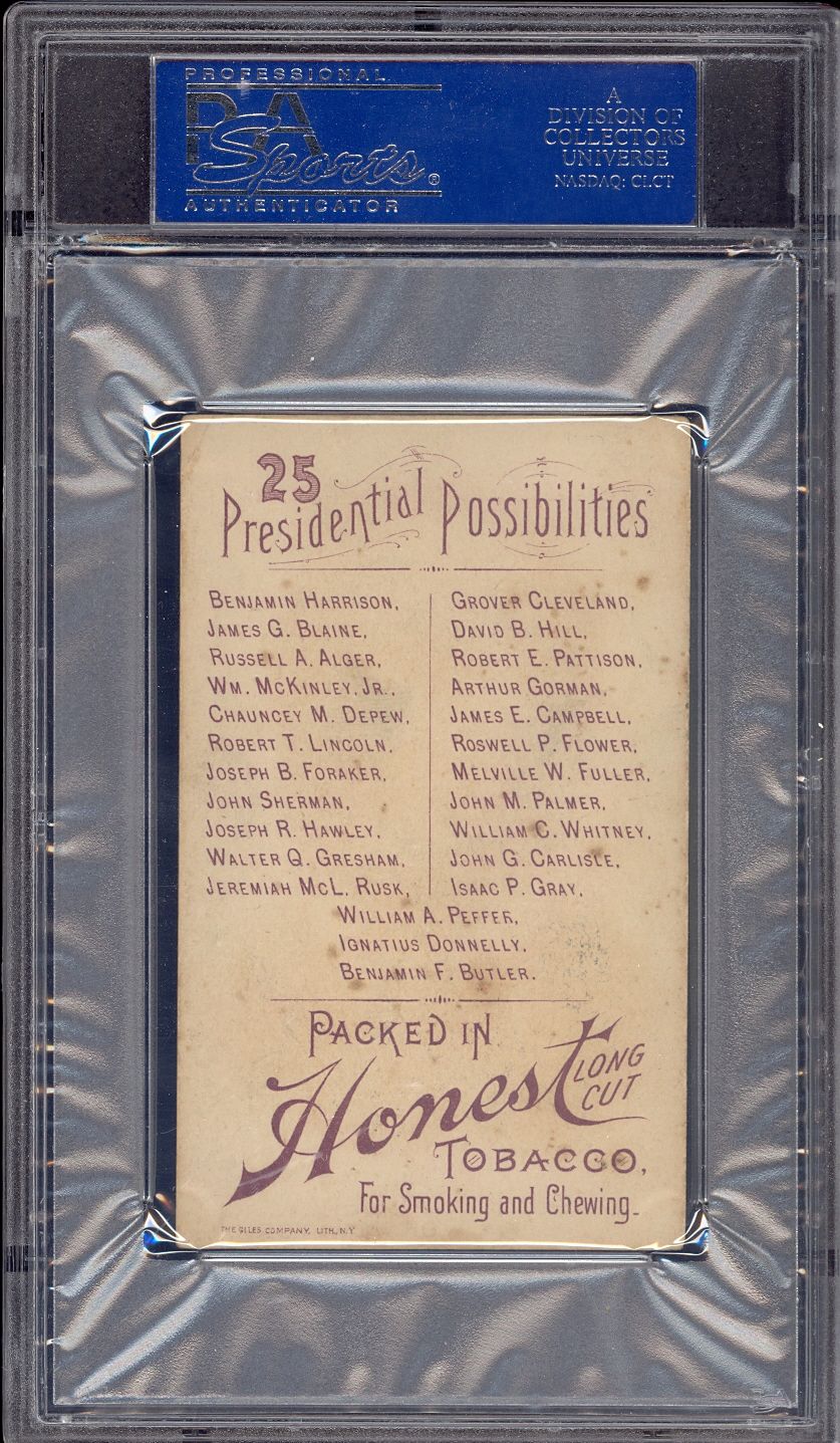   Duke Presidential Possibilities PSA 4 McKinley Depew Cards RARE