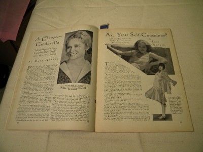 Ruth Chatterton Silver Screen 1931 Greta Garbo Marion Davis Joan 