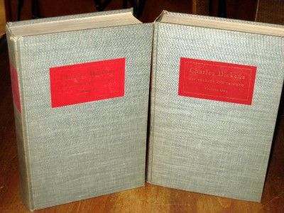 Charles Dickens Tragedy and Triumph Biography by Johnson 2 Volumes