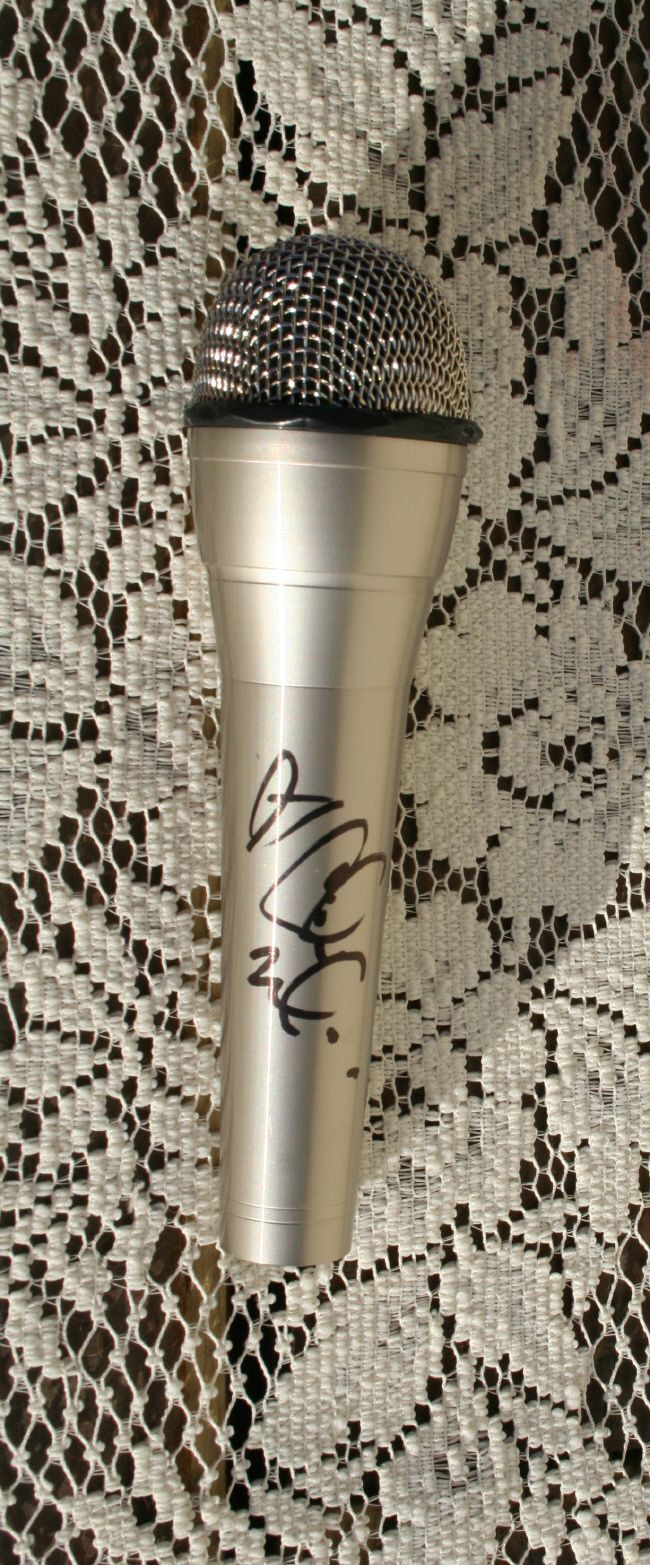 Cheyenne Kimball Signed Microphone Auto Mic MTV