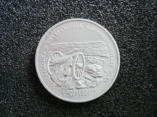 CIVIL WAR CHICKAMAUGA & CHATTANOOGA NAT. MILITARY PARK MEDAL 