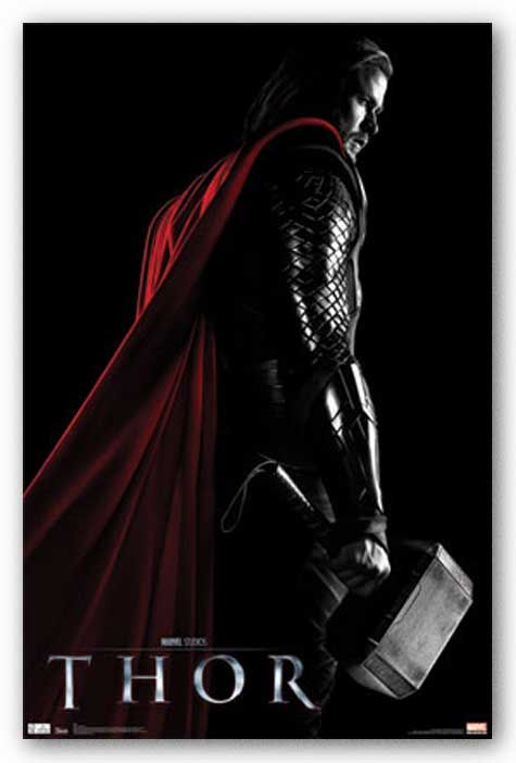 thor movie poster one sheet chris hemsworth