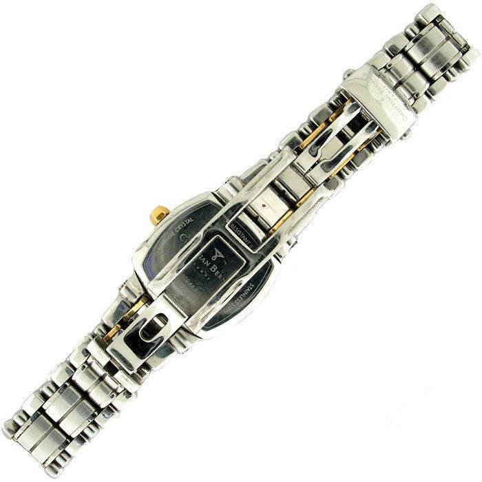 Christian Bernard Memory Ladies Stainless Steel 18K Gold Diamond Watch 