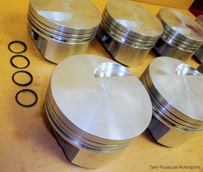 Brand New SRP BBC 454 070 Pistons 4 Stroke 6 135 Rod