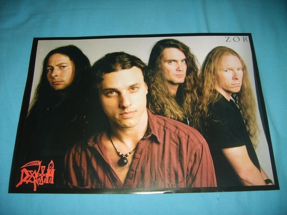 Death poster Chuck Schuldiner not bended