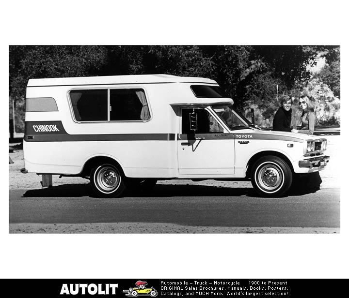 1973 Toyota Chinook Mobilodge RV Factory Photo