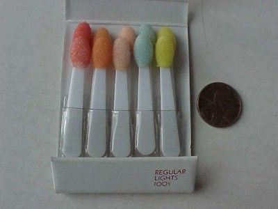 Unique 1989 Newport Stripes Cigarettes Makeup Eyeliner Applicators