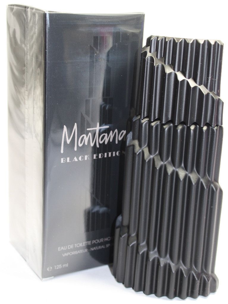 MONTANA BLACK EDITION BY CLAUDE MONTANA 4.2 OZ EDT SPRAY FOR MEN NEW