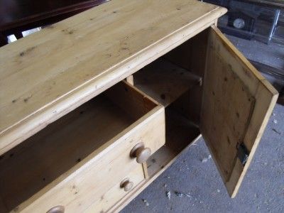 LOVELY VICTORIAN SMALL PINE DRESSER