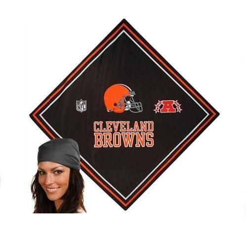 Cleveland Browns Jersey Mesh Bandana Rally Towel