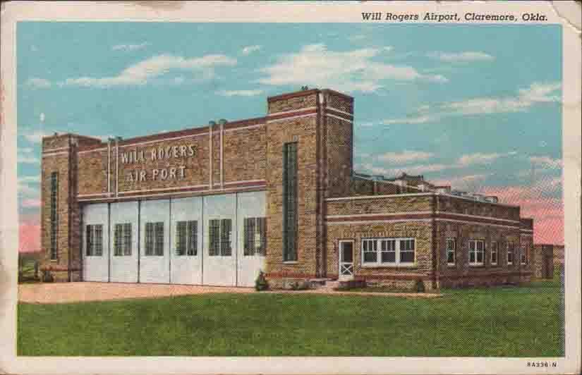 XA561 Will Rogers Airport Claremore Oklahoma OK 1954