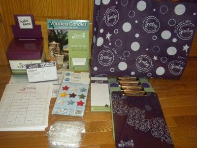 scentsy lot supplies bag clipboards stand