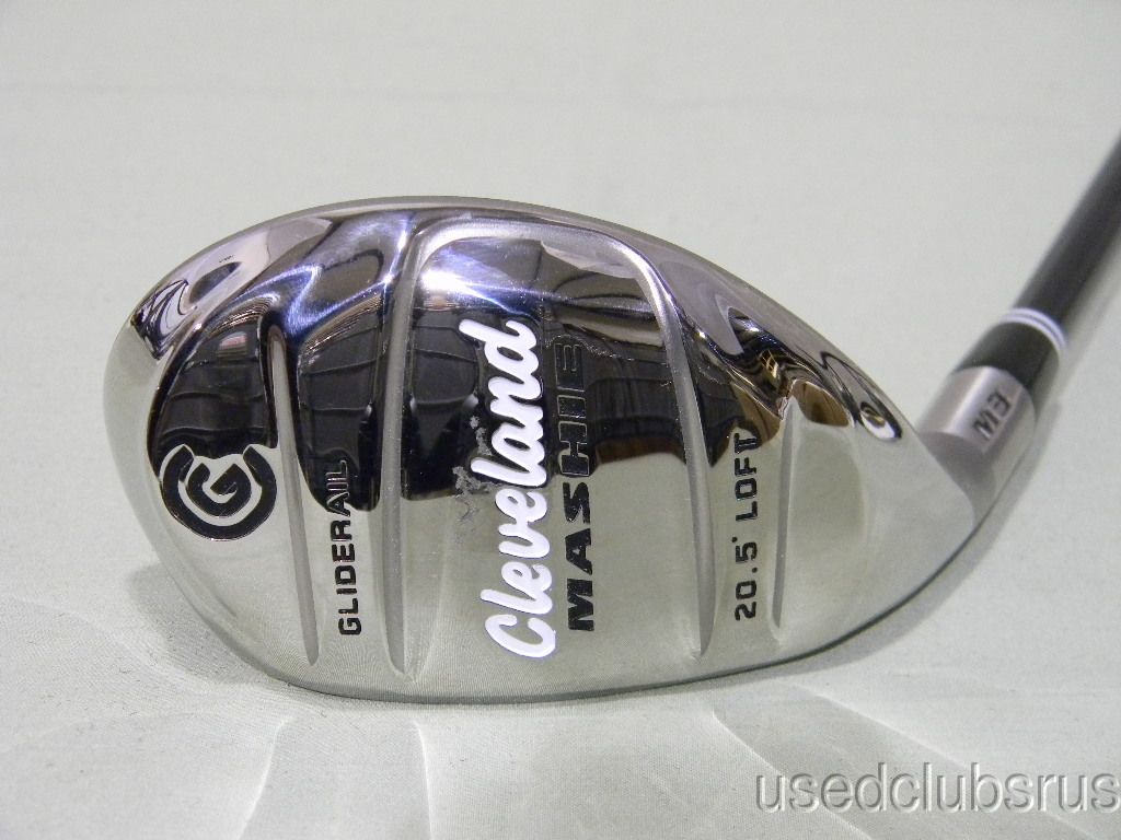 Cleveland Golf Mashie 3 Hybrid 20 5 Graphite Miyazaki Stiff Left Hand