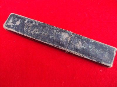 RARE WWII USMC Straight Razor Blade Marked