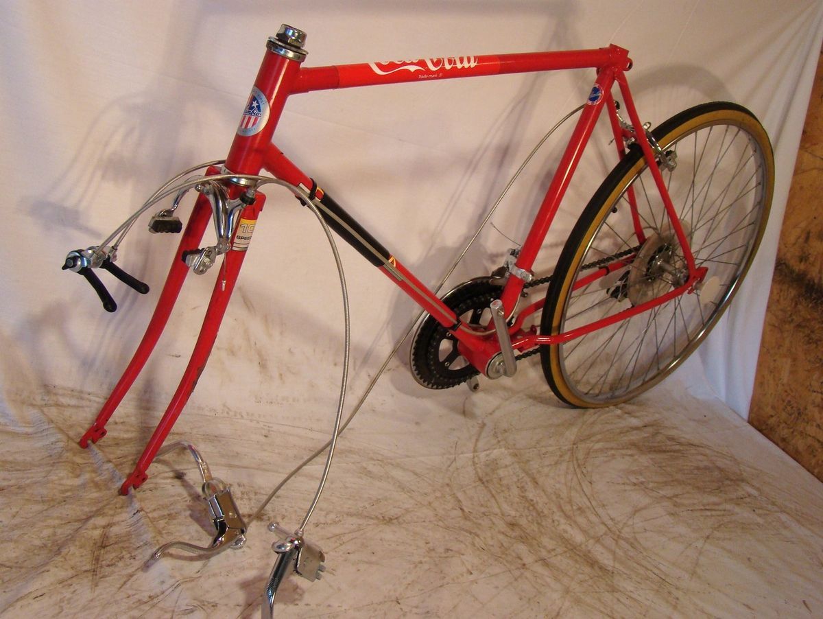 vintage coca cola bike