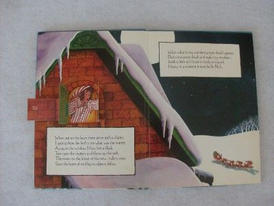  Before Christmas Hallmark Pop Up Book RARE Clement Clarke Moore