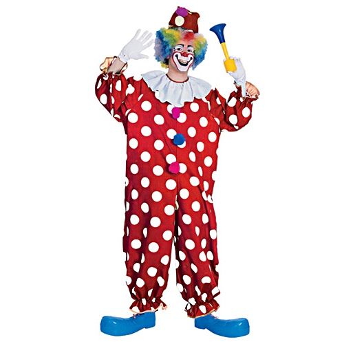 500px dotted clown costume