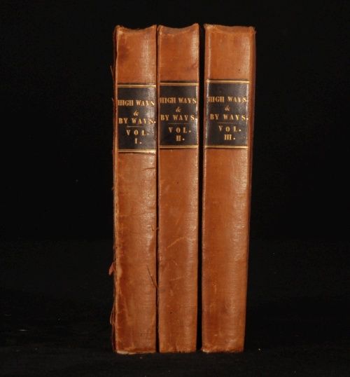 1825 3 Vols Highways Byways 2nd Series T C Grattan