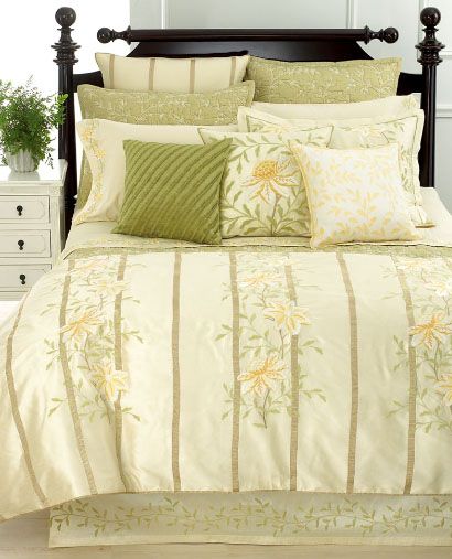 Martha Stewart Veranda Vines King Duvet Cover