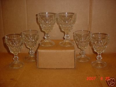 Vintage Wine Glasses Sherry Glasses Stemware Stem Ware