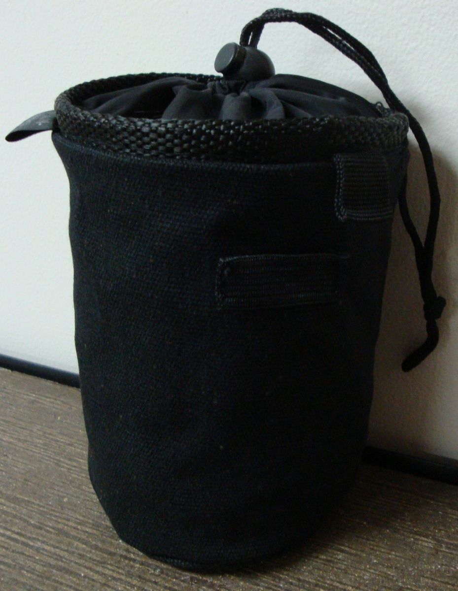 Chalk Bag for Gymnastics, Climbing, and Weight Lifting   Black