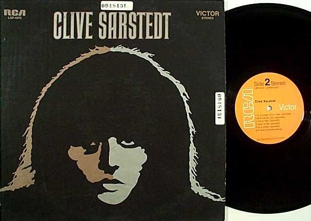 Clive Sarstedt s T LP RCA LSP 4375 Rock Vinyl LP Record