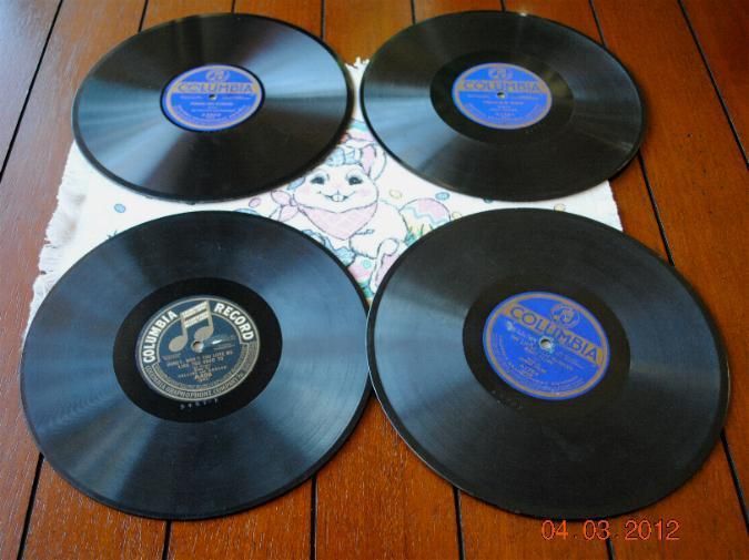 ANTIQUE COLUMBIA RECORDS ALL COMEDY A2859 A1291 A1754 A406 GOLDEN