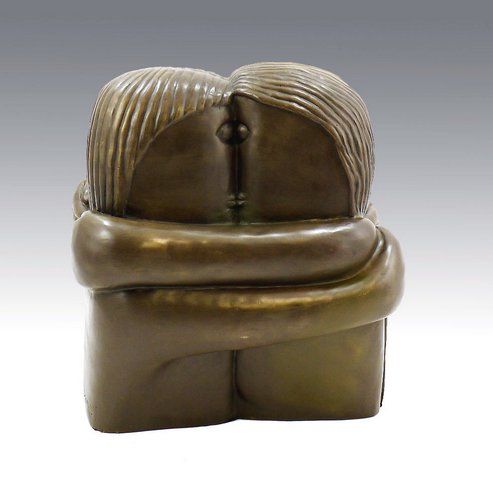  Cubism Bronze Sculpture The Kiss 1910 from Constantin Brancusi