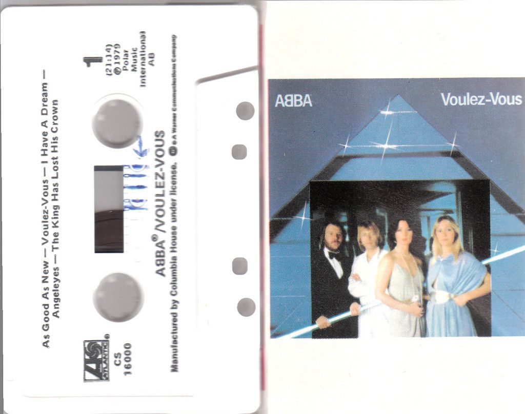  Cassette Tape 1979 Atlantic CS 16000 Columbia House Swedish Pop