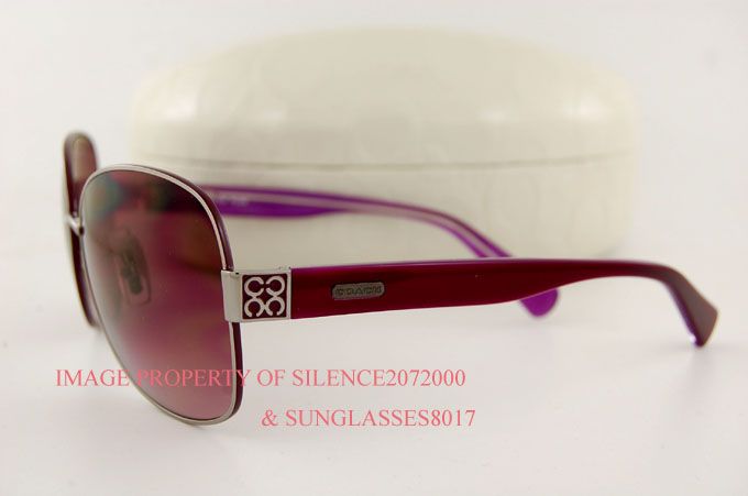 Brand New Coach Sunglasses S1019 Plum 100 Authentic