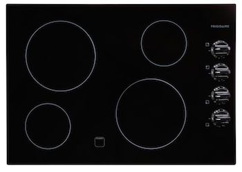 New Frigidaire 30 30 inch Black Electric Stovetop Cooktop FFEC3024LB