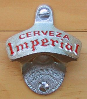 cerveza imperial beer costa rica starr bottle opener