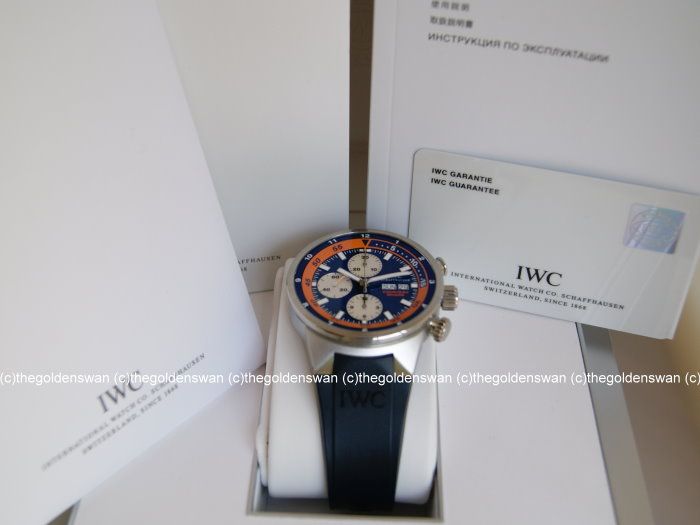 IWC Aquatimer Cousteau Chronograph Limited Edition Ref 378101