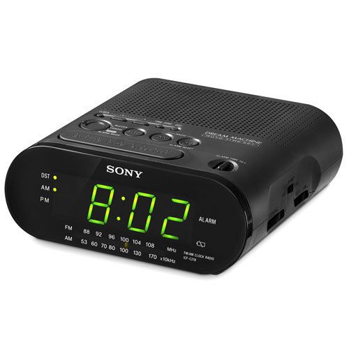 Sony Clock Radio Hidden Spy Camera DVR Home Security Video Recorder