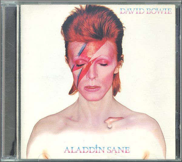 David Bowie Aladdin Sane Ryko CD 1990 Original 1st Pressing