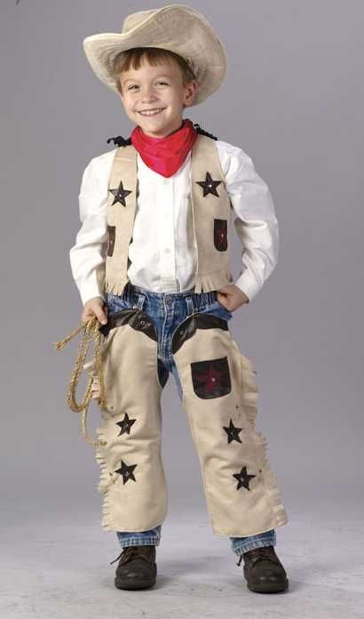 Cowboy Sheriff Toddler Boys Childrens Kids Halloween Costume Small 2T