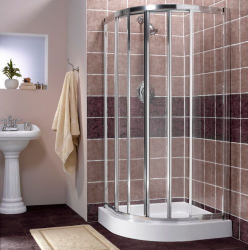 Signature Palermo Round Ronde FR40 Corner Shower Doors